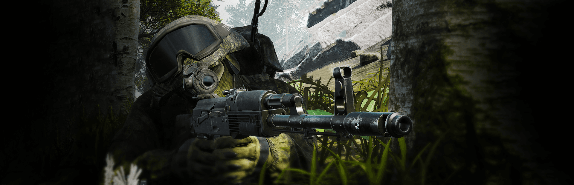 Squad Busters Background